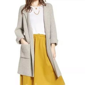 NEW! Madewell Waffle Stitch Sweater Jacket XXS